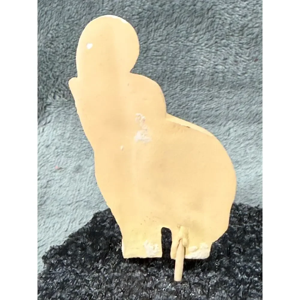 Vintage Plaster Circus Animal Cake Picks Toppers Lot 7 Horse Bear Elephant 1940s